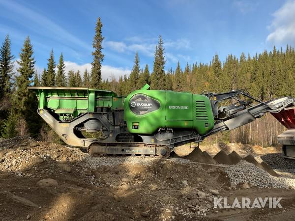 Käftkross Terex Bison 280 Evoquip