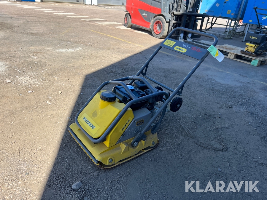 Markvibrator Wacker Neuson WP1550A, Svalöv, Klaravik auktion