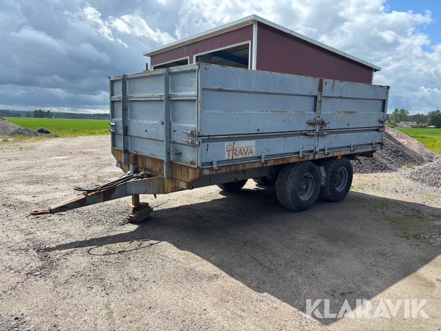 Spannmålssläp Trava 10ton