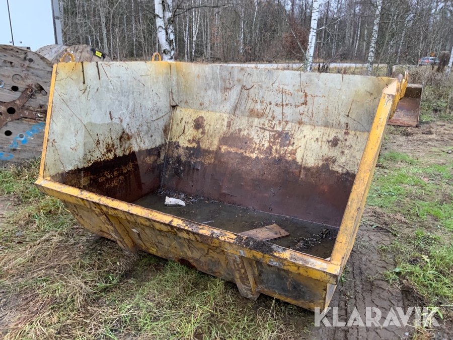 Container med stora BM fäste Balticum, Nybro, Klaravik aukti