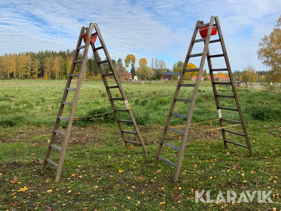 Trästegar Layher 3,5meter