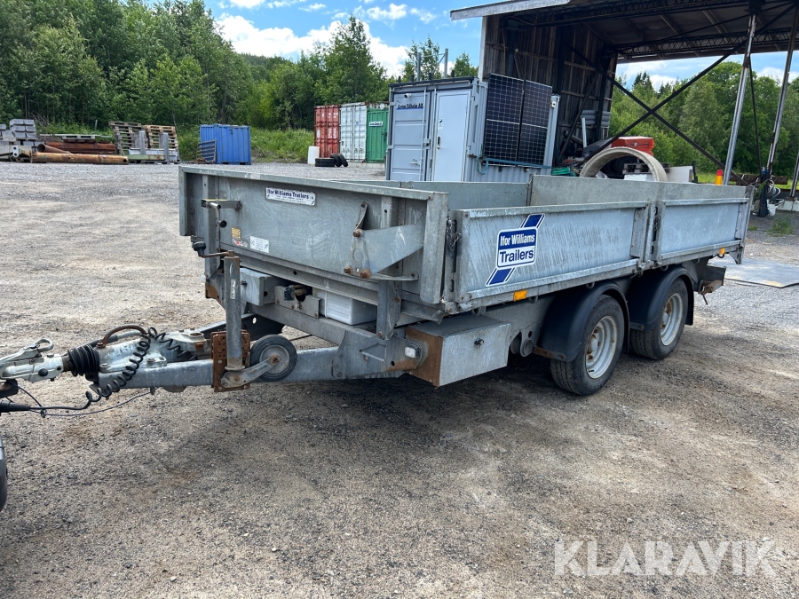 Personbilssläp Ifor Williams Trailer TT 3621 boggievagn