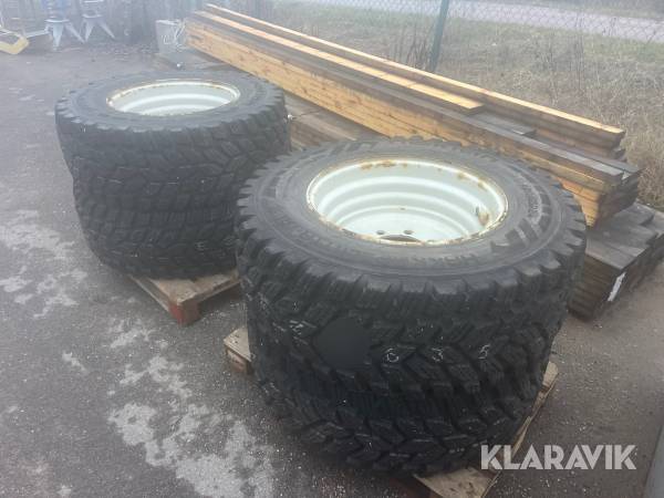 Dubbhjul till Lundberg Nokian 420/65-24 4 st