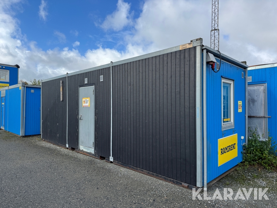 Hygienmodul Moelven D2WT4 med duschar och toaletter