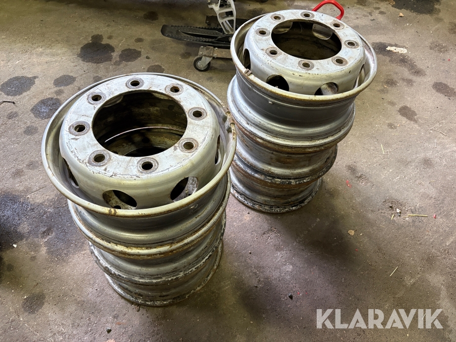 Fälgar Volvo 17.5, 6st