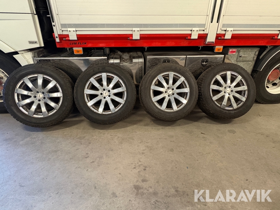 Däck med fälg Cooper 4st