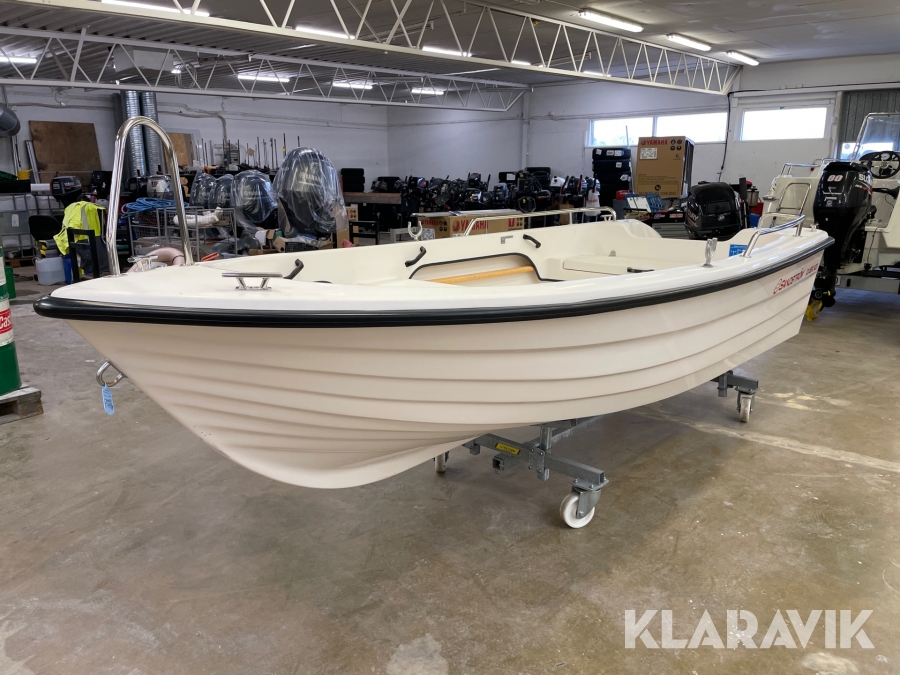 Motorbåt Sandström Classic 430 med Mercury 15