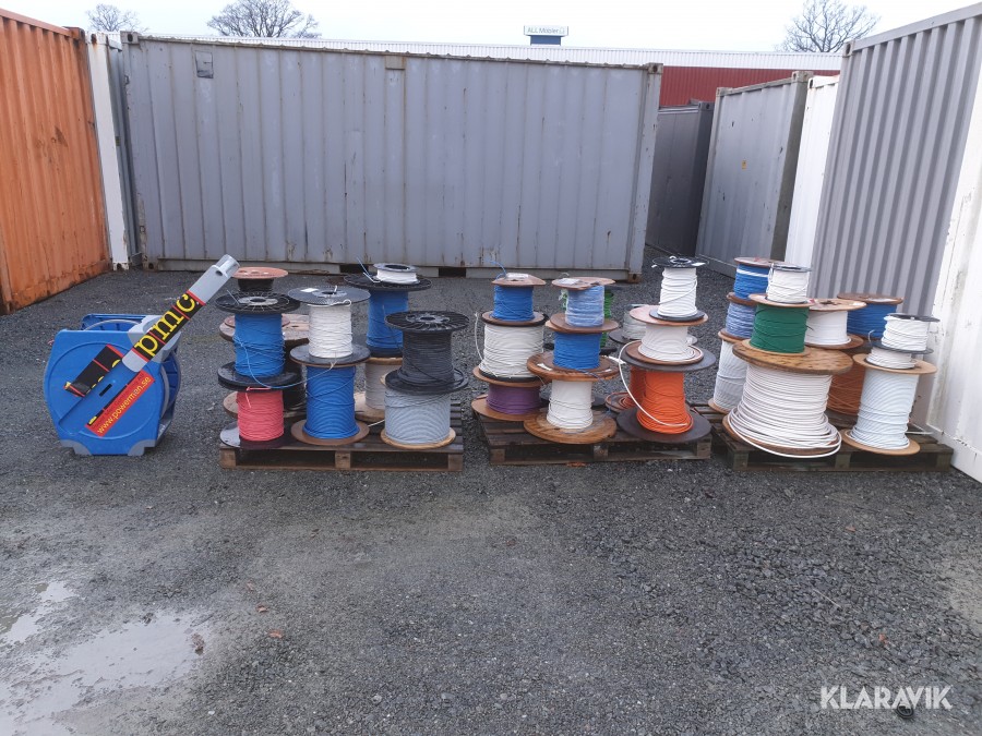 Bobiner med kabel 35st 