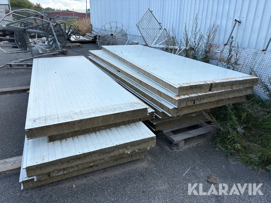 Sandwichpanel med stenullsisolering