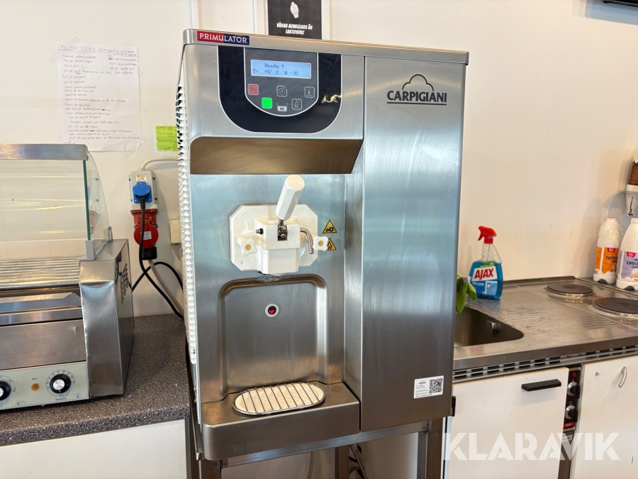 Glassmaskin Carpigiani 191 Steel