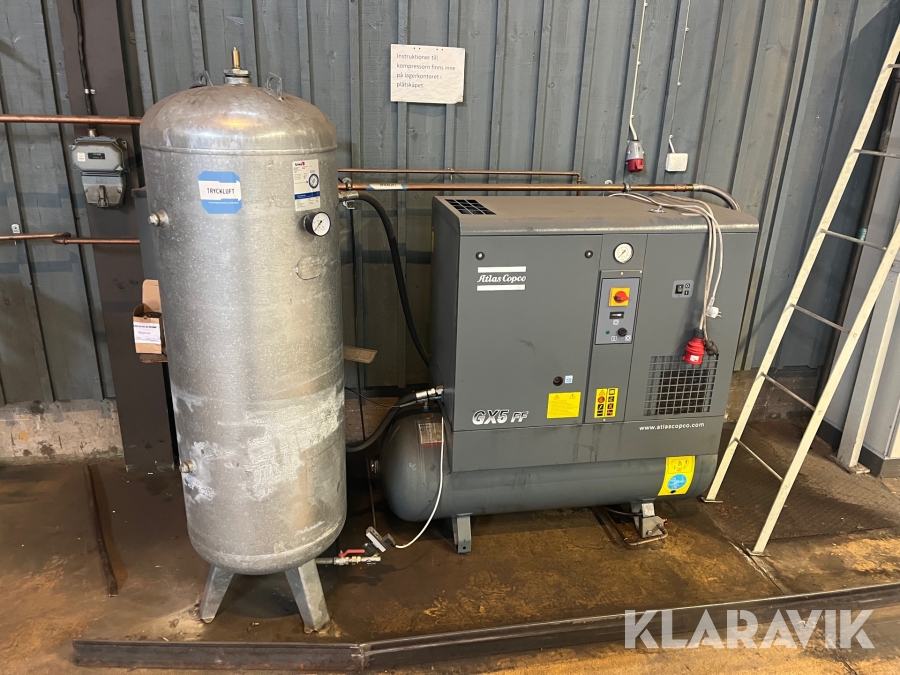 Kompressor Atlas Copco GX5 FF