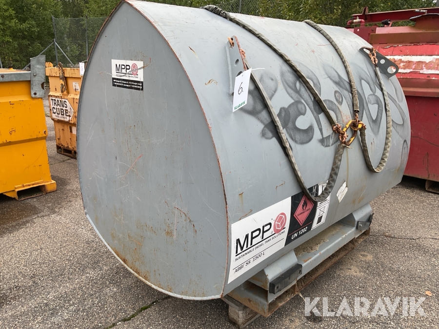 Dieseltank MPP SK1500SSA 1500 liter
