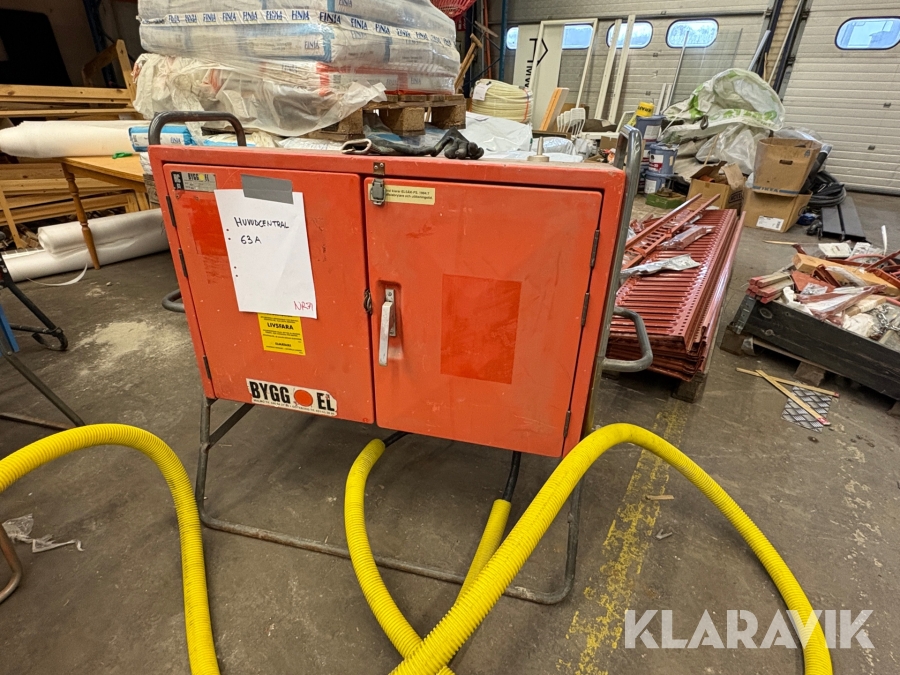 Huvudcentral Bygg & El HC 63