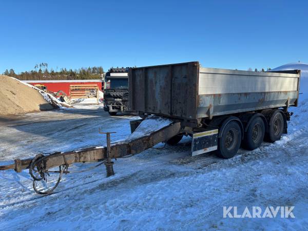 Tippvagn Ilsbo T1-3K tre-vägstipp