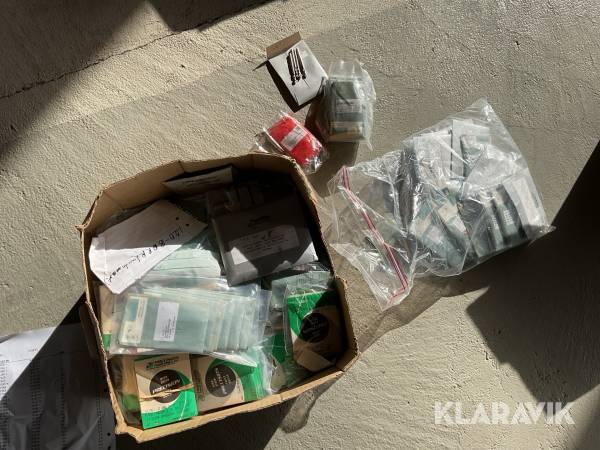 Parti med korta borr, automatborr 2925st