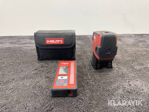 Punktlaser & lasermottagare Hilti PMP 45, PMA 31