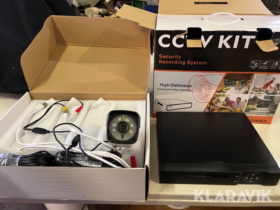 Bevakningskameror CCTV Kit