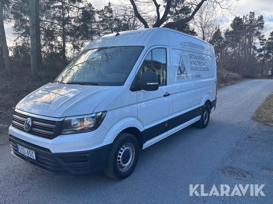 Skåpbil Volkswagen Crafter 2018, 177 Hk