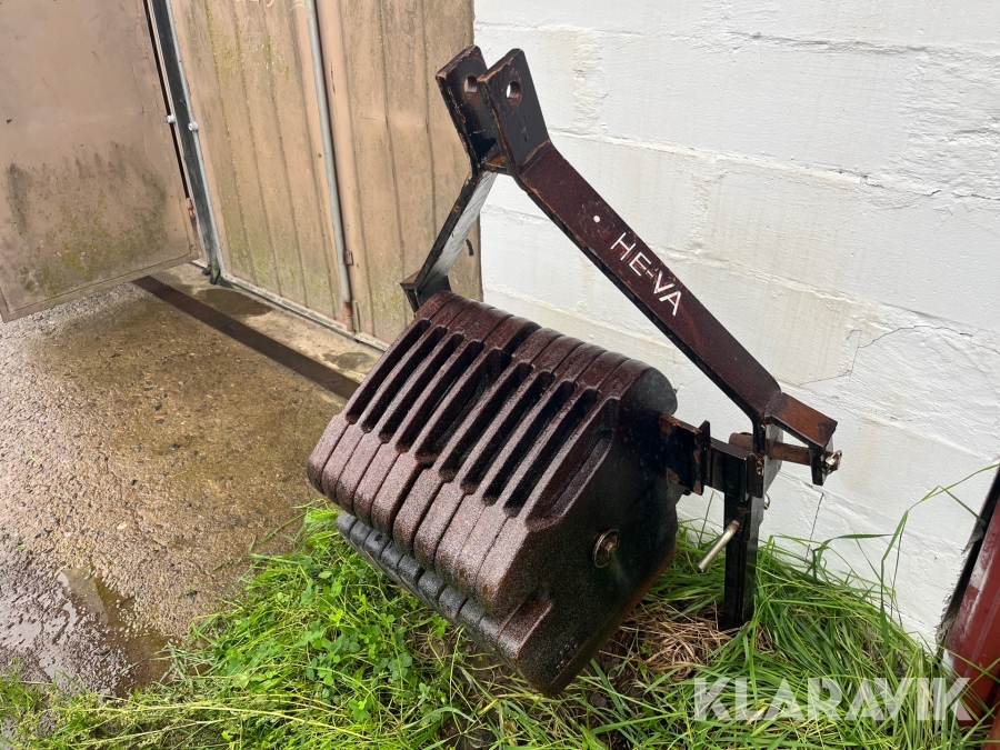 Frontvikt 550kg Heva
