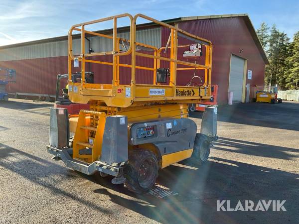 Saxlift Haulotte Compact 12DX 10M med stödben