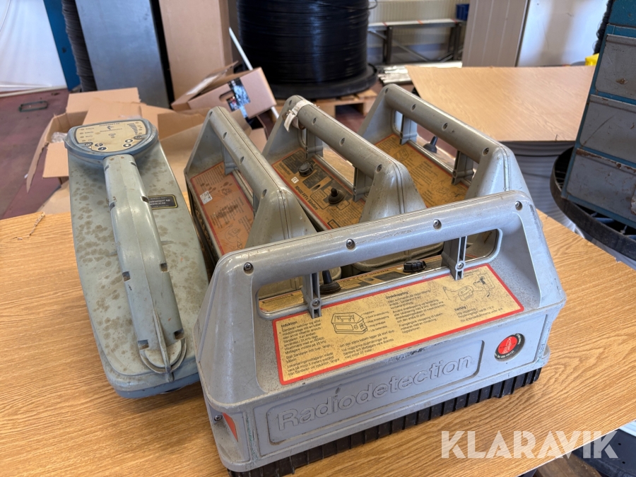 Kabel och rörsökare Radiodetection 5st