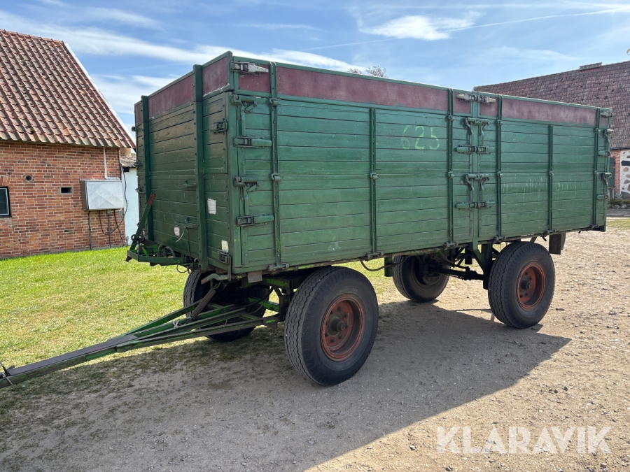 Spannmålsvagn Ekengårds Maskinfabrik Skånevagn Typ B - 10 Ton