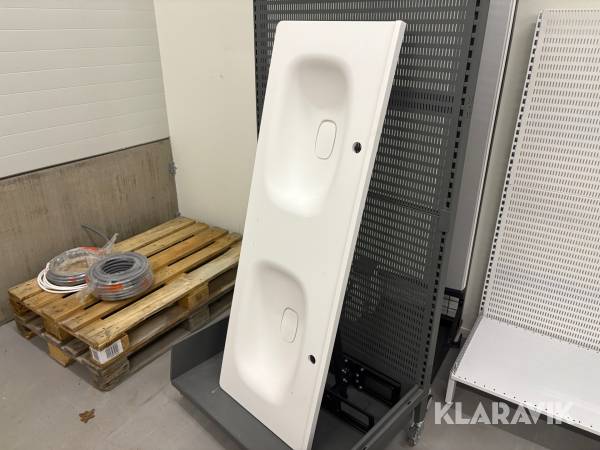 Dubbelt handfat Vedum Flow 2017