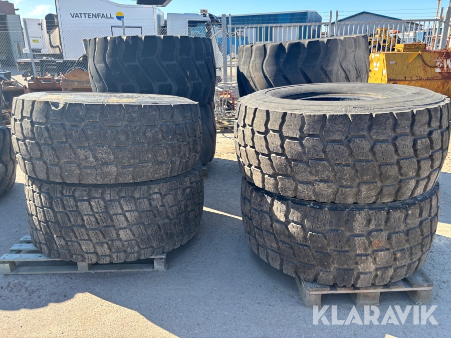 Entreprenaddäck Michelin 600/65R25 4 st