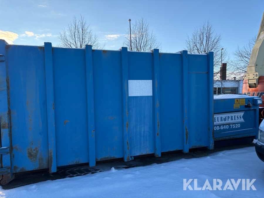 Komprimator på lastväxlarram Europress EP200 20 kubik