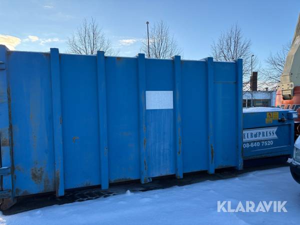 Komprimator på lastväxlarram Europress EP200 20 kubik