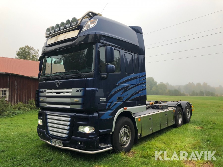 Lastbil DAF XF FAN 105510T med hyvalift 20 ton