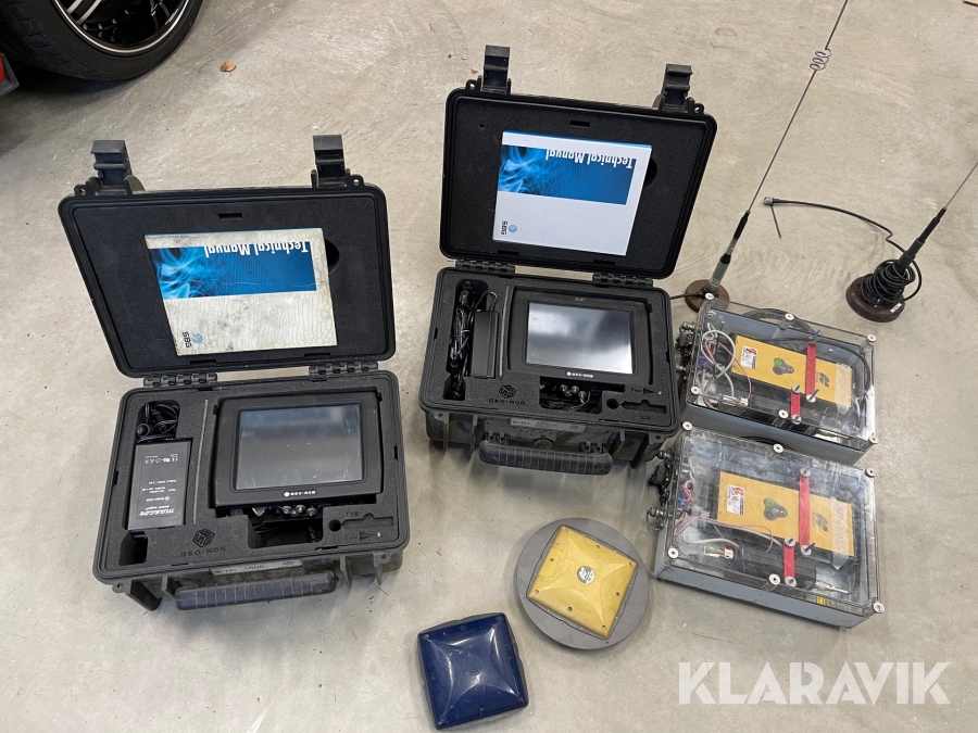 Maskinstyrning för grävmaskin Toocon/SBG GEO-Rog inkl licens