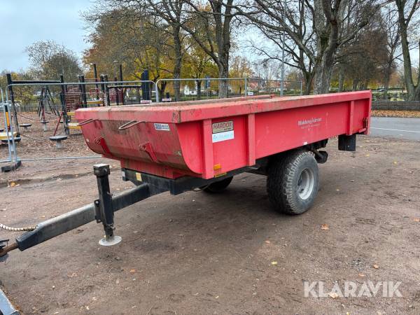 Schaktvagn Waldung-kärran 5 ton med tipp