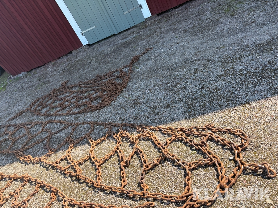Kedjor till skogsmaskin, 2 st, 34x600