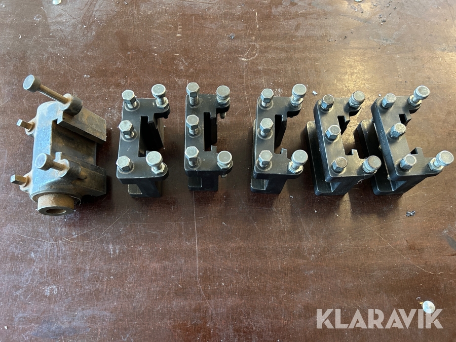 Stålhållare Toolfix Nr 3-4 6 st