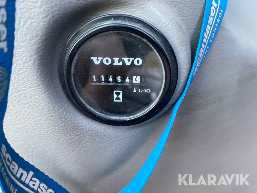 Grävmaskin Volvo EC300DL med GPS