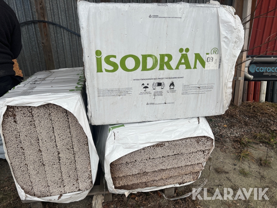 Byggmaterial Isodrän 3 st