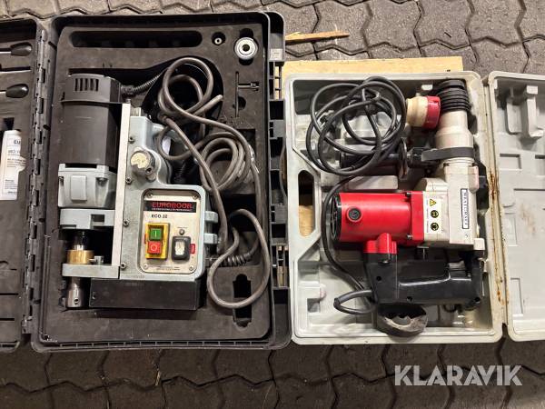 Magnetborrmaskin och borrhammare Euroboor / Westcraft Eco.32 / BHD 700