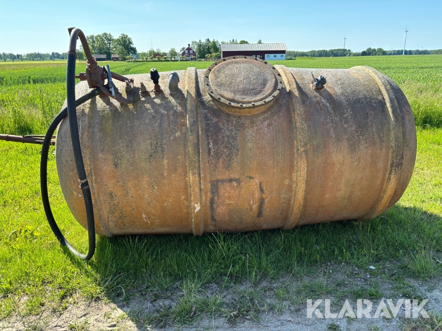 Dieseltank i glasfiber