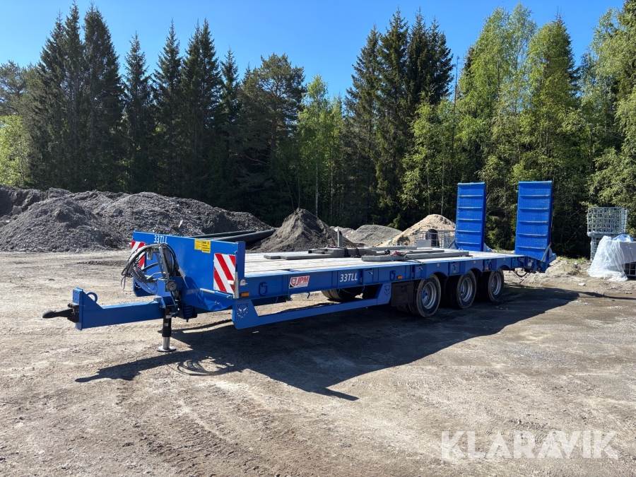 Maskintrailer JPM 33TLL med kuldrag