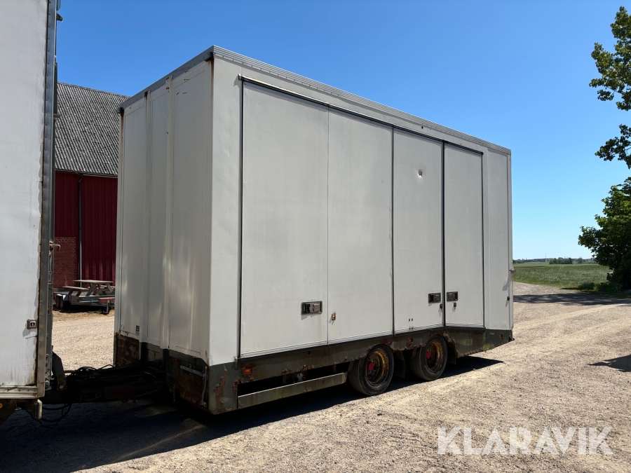 Biltransportsläp OBS P14-6,5 KLC två plan