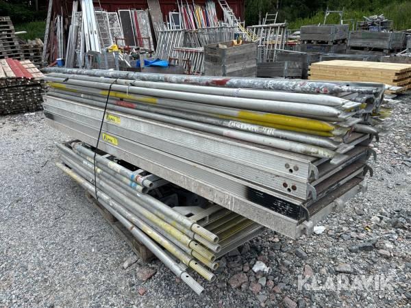 Ramställning Aluminium Monzon/Altrad ca 36 m