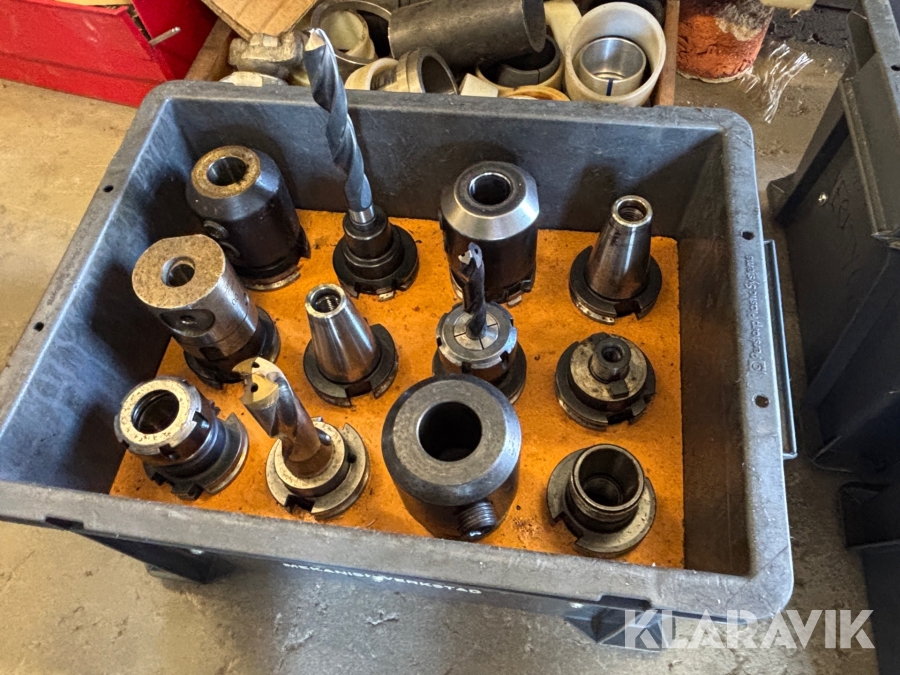 CNC redskap BT 40 chuckar