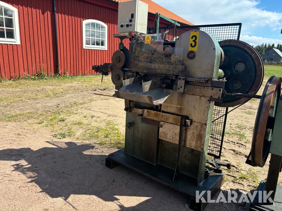 Trådbockningsmaskin A/B Smålandsstenar TBK