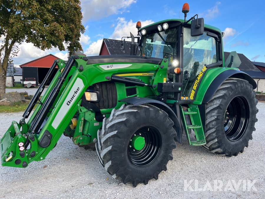 Traktor John Deere 6430 Premium med lastare, frontlyft & front PTO