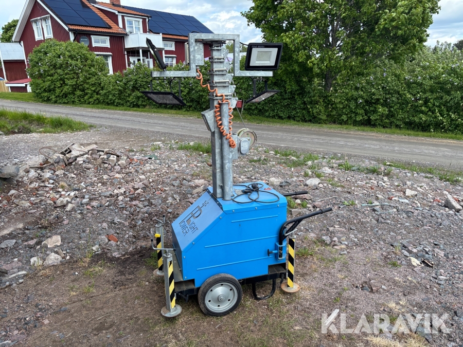 Ljusmast Power Light W1600-M7