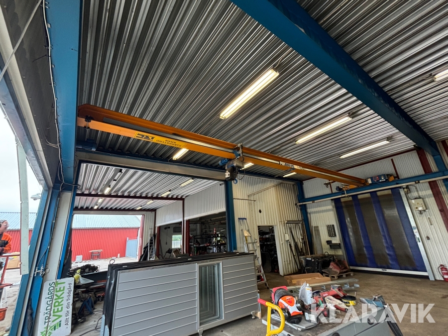 Traverskran Abus ELV 1 ton fjärrstyrd