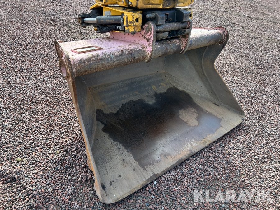 Grävmaskin Kobelco SK75SR med grävsystem, rotator m edgrip & 3 skopor