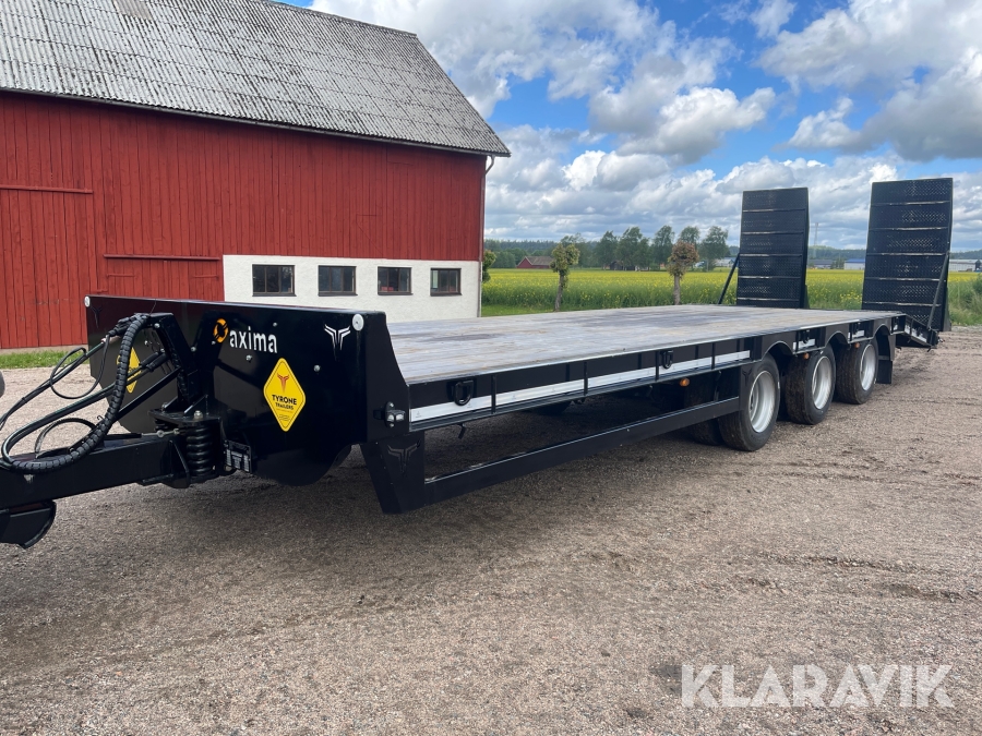 Maskintrailer Tyrone 27 Ton
