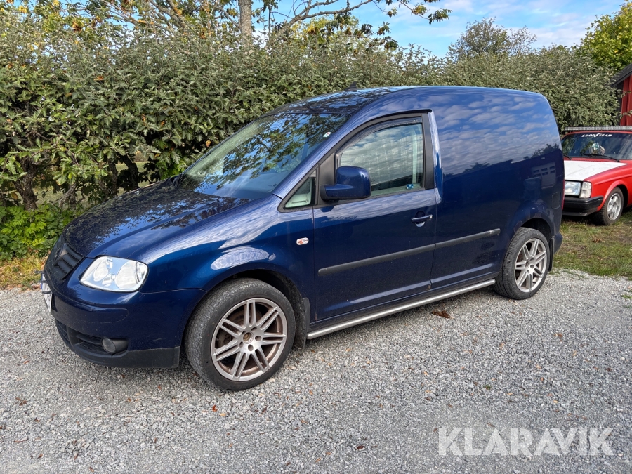 Skåpbil Volkswagen Caddy 1.9 TDi 105hk DSG STCC Edition med inredning